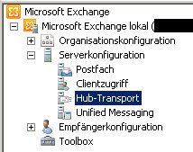 SBS2011 - Exchange - Hub-Transport