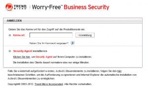 Trend Micro - Worry-Free Business Login