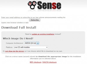pfSense - AMD64 LiveInstaller