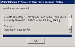Trend Micro Worry-Free Patch 1433