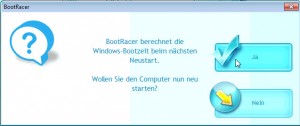 Bootracer - Start Messung