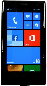 Windows Phone Startbildschirm