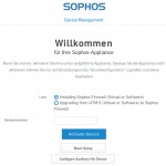 Sophos XG UTM Install Upgrade Serial