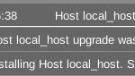 oVirt Host Upgrade Successfull