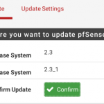 pfSense Update 2.3_1