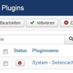 Joomla 3 Plugin System Cache