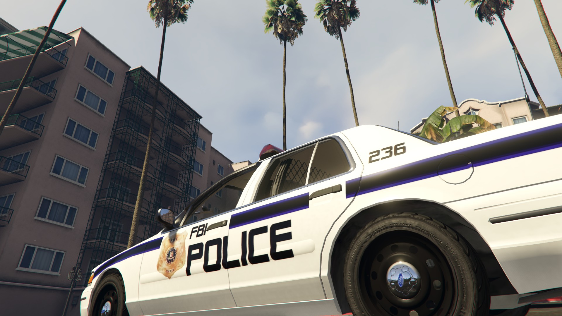 GTA 5 - Ford Crown Victoria FBI Police - TASTE-OF-IT