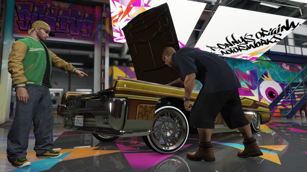 GTA Online Lowriders Screen