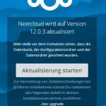 Nextcloud 12.0.3 WebUpdate