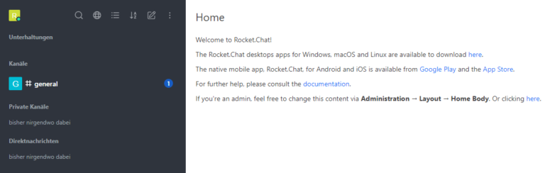 latest stable rocketchat