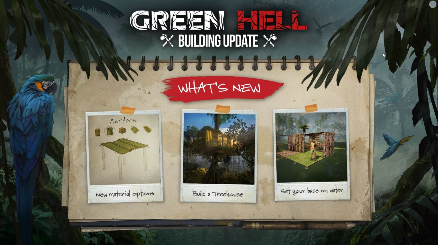 Green Hell Building List