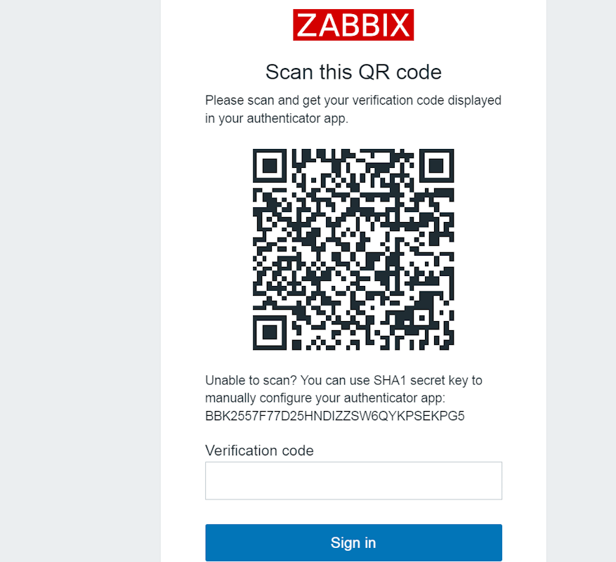 zabbix 7 mfa