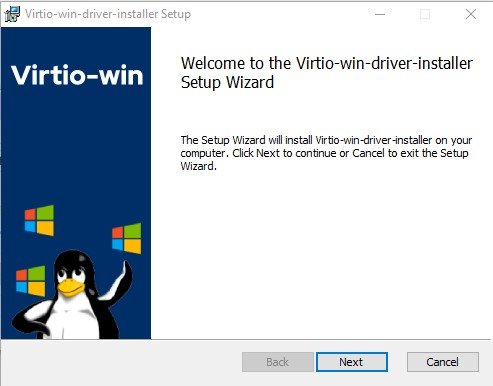 Proxmox Windows Guest Agent VirtIO Driver Setup Start